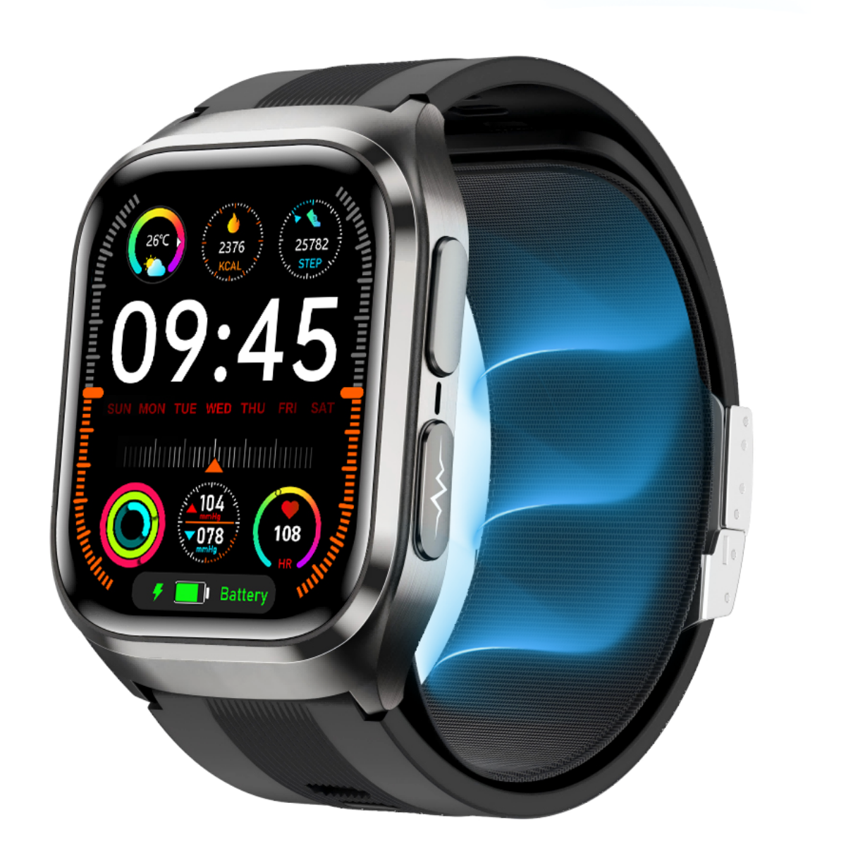 CXS17 Airbag Pump Blood Pressure Monitor watch